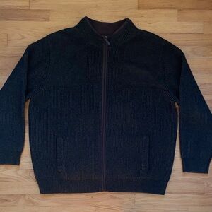 L.L. Bean Men's Merino Wool Ribbed Crewneck Sweater